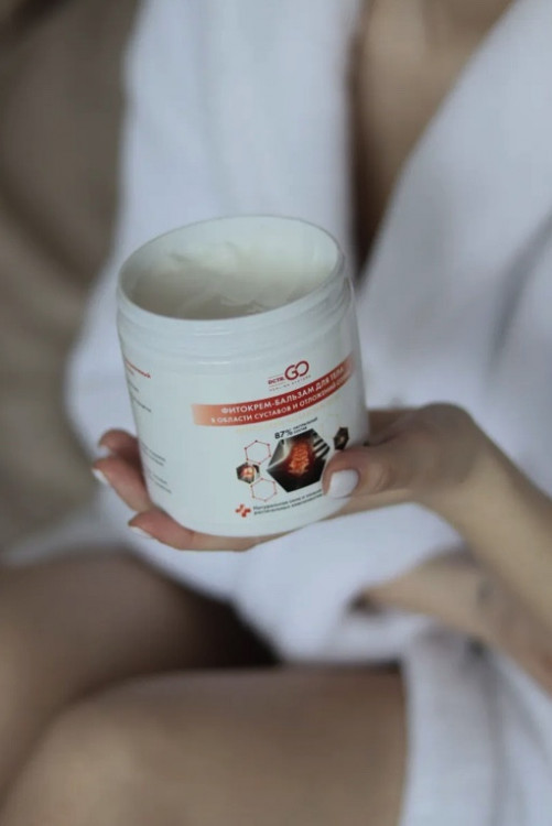 Фитокрем-бальзам (Крем для суставов, фитокрем) для суставов, локтей 250 мл. DctrGo  в Хабаровске