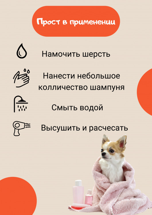 Dctr.Go Шампунь-бальзам для животных Sнampoo Therapy "Мультиуход" 1000 ml в Хабаровске