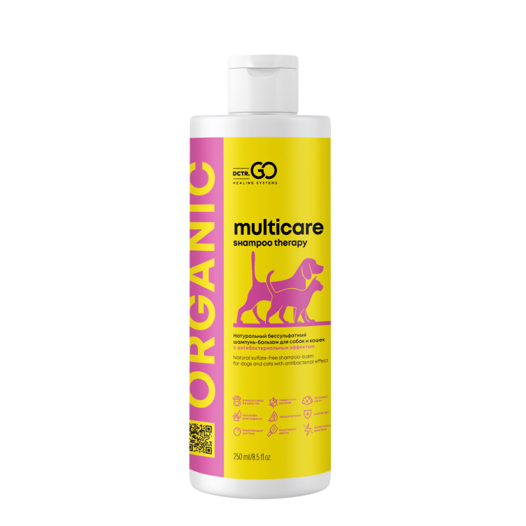 Dctr.Go Шампунь-бальзам для животных  Sнampoo Therapy "Мультиуход" 250 ml в Хабаровске